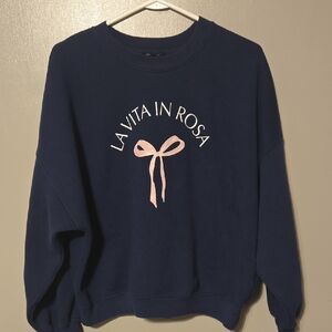Blu Pepper Navy Sweatshirt